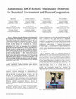 Research paper thumbnail of Autonomous 4DOF Robotic Manipulator Prototype for Industrial Environment and Human Cooperation