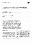 Research paper thumbnail of Anaerobic digestion of long-chain fatty acids in UASB and expanded granular sludge bed reactors