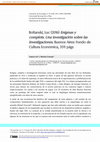 Research paper thumbnail of Boltanski, Luc (2016). <i>Enigmas y complots. Una investigación sobre las investigaciones</i> : Buenos Aires: Fondo de Cultura Económica, 359 págs