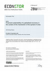 Research paper thumbnail of Financial sustainability of a globalised economy in the context of the mechanism of the spread of crisis