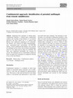 Research paper thumbnail of Combinatorial approach: identification of potential antifungals from triazole minilibraries