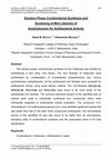 Research paper thumbnail of Solution Phase Combinatorial Synthesis and Screening of Mini Libraries of Arylchalcones for Antibacterial Activity