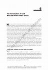 Research paper thumbnail of The Termination of Civil War and Post-Conflict Issues