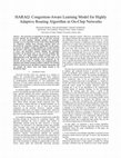 Research paper thumbnail of HARAQ: Congestion-Aware Learning Model for Highly Adaptive Routing Algorithm in On-Chip Networks