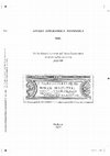 Research paper thumbnail of EGY ÚJABB MÉRFÖLDKŐ KOMÁROMBÓL