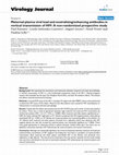 Research paper thumbnail of Maternal plasma viral load and neutralizing/enhancing antibodies in vertical transmission of HIV: a non-randomized prospective study