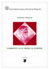 Commento alla Medea di Euripide, Trieste, EUT, 2010 Cover Page