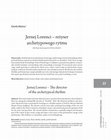 Research paper thumbnail of Jernej Lorenci – reżyser archetypowego rytmu