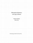 Philosophical Mechanics in the Age of Reason Cover Page