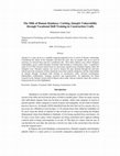 Research paper thumbnail of The Milk of Human Kindness: Curbing Almajiri Vulnerability through Vocational Skill Training in Construction Crafts