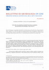 Research paper thumbnail of Contino A., D’Alessandro L. “Vita di una donna di spettacolo a Roma: questioni di genere e di status”, Bollettino di Archeologia on line 2016, nn. 3-4, pp. 37-50