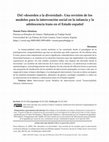 Research paper thumbnail of Del «desorden a la diversidad». Una revisión de los modelos para la intervención social en la infancia y la adolescencia trans en el Estado español