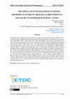 Research paper thumbnail of The Impact of Hypnoteaching Learning Methods on Students’ Biology Achievement in Mia Grade IX Senior High School 1 Gowa