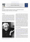 Research paper thumbnail of The legacy of Helena Znaniecka Lopata in widowhood research: Enduring concepts, life lessons, new insights