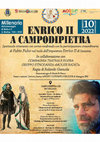 Research paper thumbnail of Locandina "Enrico II a Campodipietra - Spettacolo itinerante con corteo medievale" - Campodipietra, 10 settembre 2022