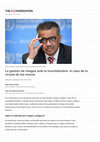 Research paper thumbnail of La gestión de riesgos ante la incertidumbre: el caso de la viruela de los monos