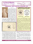 Research paper thumbnail of St Pierre & Miquelon Philatelic Journal 2006 v 12 n 1-4