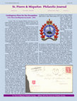 Research paper thumbnail of St Pierre & Miquelon Philatelic Journal 2013 v 19 n 1-2A-4