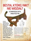 Research paper thumbnail of (2021) Bestia, której nikt nie widział? O zwierzęciu Seta, pana pustyni