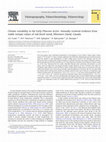 Research paper thumbnail of Climate variability in the Early Pliocene Arctic: Annually resolved evidence from stable isotope values of sub-fossil wood, Ellesmere Island, Canada