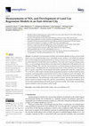 Research paper thumbnail of Measurements of NOx and Development of Land Use Regression Models in an East-African City