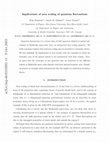 Research paper thumbnail of Implications of area scaling of quantum fluctuations