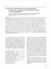 Research paper thumbnail of The effect of the gap between the post restoration and the remaining root canal filling on the periradicular status in a Turkish subpopulation