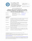 Research paper thumbnail of A Project Management Perspective of PhD Supervision Process – Towards Effective and Efficient Model [Abstract]