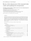 Review of the ultrastructure of the nematode body cuticle and its phylogenetic interpretation Cover Page