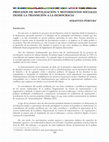 Research paper thumbnail of Procesos de movilización y movimientos sociales desde la transición a la democracia