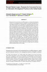 Research paper thumbnail of Beyond Market Logics: Payments for Ecosystem Services as Alternative Development Practices in the Global South