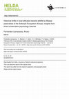 Research paper thumbnail of Historical shifts in local attitudes towards wildlife by Maasai pastoralists of the Amboseli Ecosystem (Kenya): Insights from three conservation psychology theories