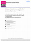 Research paper thumbnail of Cross-connection detection in Australian dual reticulation systems by monitoring inherent fluorescent organic matter