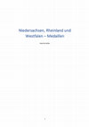 Niedersachsen, Rheinland und Westfalen - Medaillen Cover Page