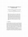 Research paper thumbnail of Three Sampling Methods for Visibility Measures of Landscape Perception