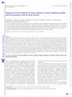 Research paper thumbnail of Expression of the candidate fat taste receptors in human fungiform papillae and the association with fat taste function