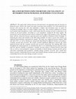 Research paper thumbnail of Relation Between Expected Return And Volatility At Bucharest Stock Exchange, On Business Cycle Stages