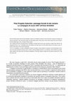 Research paper thumbnail of Fabio Fabiani, Stefano Genovesi, Salvatore Basile, Alberto Caroti, Adriano Ribolini, Giovanni Sarti, Germana Sorrentino (2022): "Pisa Progetto Suburbio: paesaggi fluviali di età romana La campagna di scavo 2021 all’Area Scheibler"