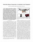 Research paper thumbnail of Whole-Body Bilateral Teleoperation of a Redundant Aerial Manipulator