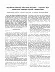 Research paper thumbnail of High-Fidelity Modeling and Control Design for a Cooperative High Altitude Long Endurance Aircraft Landing System