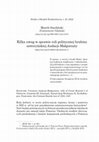 Research paper thumbnail of Kilka uwag w sprawie roli politycznej hrabiny szweryńskiej Audacji‑Małgorzaty