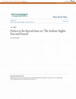 Preface to the Special Issue on “The Arabian Nights : Past and Present” Cover Page