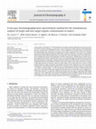 Research paper thumbnail of A new gas chromatography/mass spectrometry method for the simultaneous analysis of target and non-target organic contaminants in waters