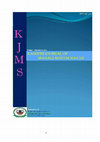 KJMS Vol 4 September Cover Page