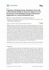 Research paper thumbnail of Coupling a Building Energy Simulation Tool with a Microclimate Model to Assess the Impact of cool Pavements on the Building’s Energy Performance. Application in a Dense Residential Area