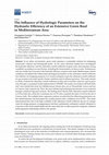 Research paper thumbnail of The Influence of Hydrologic Parameters on the Hydraulic Efficiency of an Extensive Green Roof in Mediterranean Area