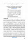 Research paper thumbnail of Influence of Culture and Organization Commitment to Performance Managgement of The Covid-19 Pandemic in The Bekasi City Manpower Office