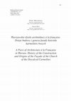 Research paper thumbnail of Warszawskie dzieło architektury à la française. Dzieje budowy i geneza fasady kościoła karmelitów bosych