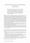 Research paper thumbnail of How Sacred Prostitution is Faring in Academic Publications: A review article of Phyllis Bird's _Harlot or Holy Woman? A Study of the Hebrew Qedešah_ and Morris Silver's _Sacred Prostitution in the Ancient Greek World from Aphrodite to Baubo to Cassandra and Beyond_.