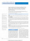 Research paper thumbnail of Long-Term Results of the Randomized Phase III Trial EORTC 18991 of Adjuvant Therapy With Pegylated Interferon Alfa-2b Versus Observation in Resected Stage III Melanoma